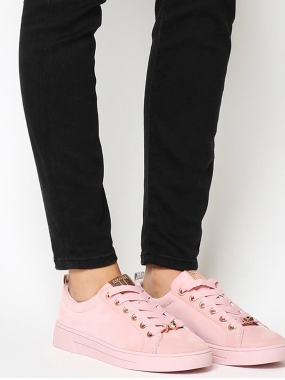 Ted Baker London Pink Platform Sneakers